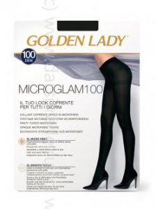 Колготки женские Micro Glam 100 Golden Lady Дроп