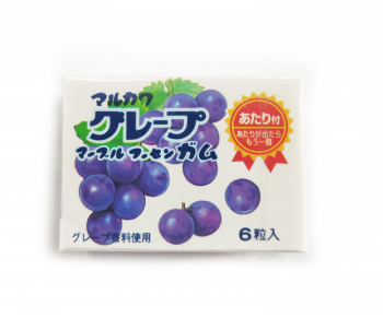 Жевательная резинка MARUKAWA Виноград, 9,5 гр (6шт)