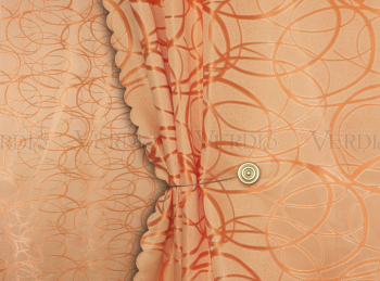 Портьера жаккард Ширли 1,5м