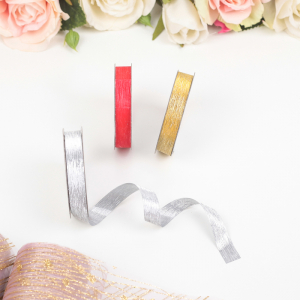 Лента упаковочная для декора и подарков, МИКС, 1.2 см ? 5 м