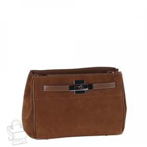 Сумка женская кожаная 6463BDAA brown Baidou