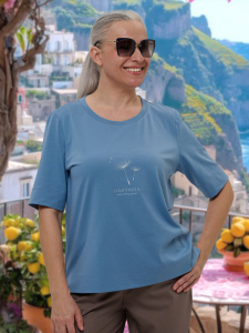 футболка женская 8606-07 Новинка