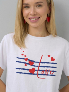 Футболка женская арт. 12716/Love