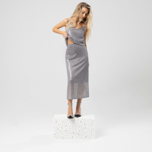 Юбка Сияние гламура (royal silver)