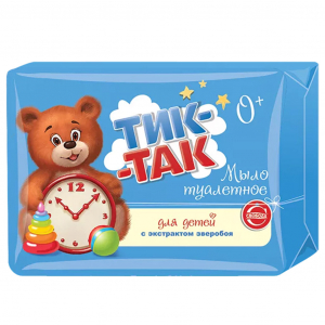 Мыло туалетное твердое детское 