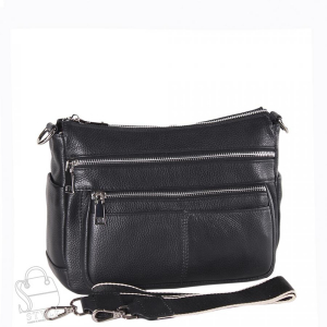 Сумка женская кожаная 8532VG black Vitelli Grassi   в Новосибирске