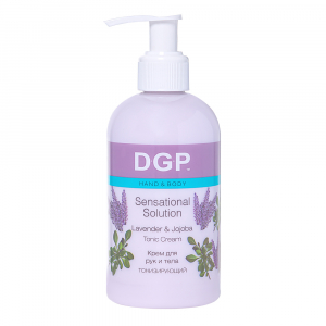 Domix Green Professional Крем для рук и тела тонизирующий / Lavender & Jojoba, 260 мл