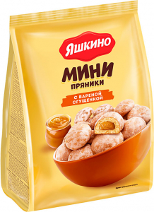 «Яшкино», пряники с вареной сгущенкой, 300г