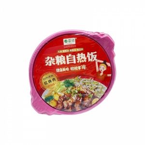 Рис быстрого приготовления со вкусом тушеной свинины LeiQia, 265 г