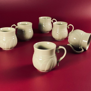 164-018 Набор из 6 кружек 300мл в под.уп.(х12)Фарфор