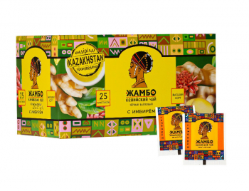 Жамбо (25 пакетов) Кения с имбирем 1/36 шт