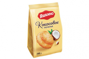 «Яшкино», печенье “Кокосовое”, 200 г