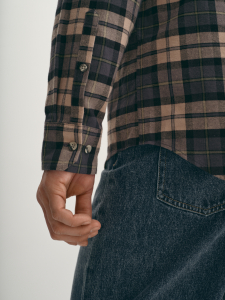 Рубашка из фланели