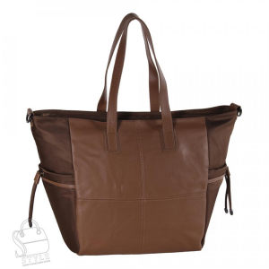 Сумка дорожная кожаная 9010W khaki Polina&Eiterou