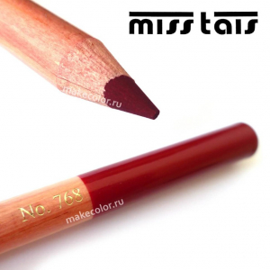 Карандаш для губ Miss Tais (Чехия) №768 бордовый