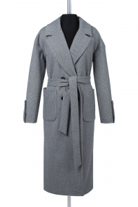 01-12273 Пальто женское демисезонное (пояс)