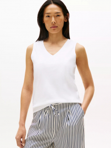 Drapey V-Neck Tank Top
