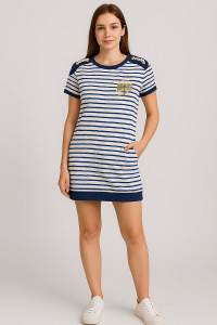 Туника женская с боковыми карманами 20