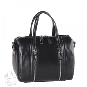 Сумка женская кожаная 9500-2NN black Natale Navetta