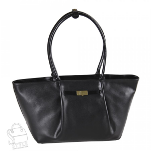 Сумка женская кожаная 8068NN black Natale Navetta