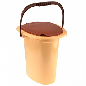 Ведро-туалет пластмассовое 16л