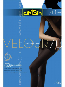 Колготки женские Velour 70 XL Omsa Дроп