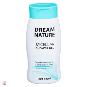 Гель для душа Dream Nature мицеллярный, 250 мл
