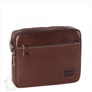 Сумка мужская кожаная 4173TR d.brown Tough Ryder