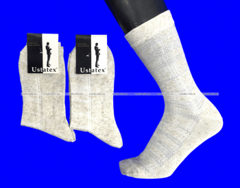 ЮстаТекс носки мужские 1с5 лен