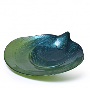 Блюдо сервировочное из стекла 32,5 см Paradiso