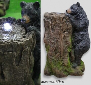 126-013 Фонтан 60см.(х1)Полистоун