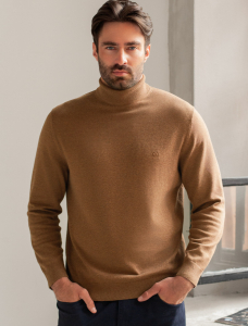 Свитер из хлопка с нейлоном