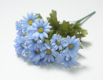 Искусственные цветы, Ветка в букете ромашка 8 веток(1010237)
