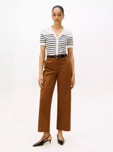 Mid-Rise Wide-Leg Pant