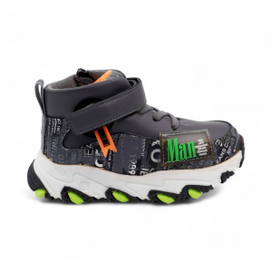 Ботинки 5950-4К серые