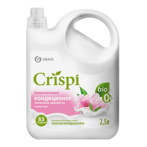 Кондиционер-ополаскиватель для стирки CRISPI концентрированный Гармония нежности (2500 мл)(4/176)
