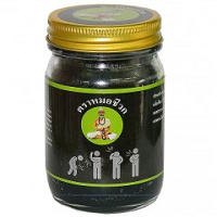 Тайский Черный бальзам для массажа 100 мл / Black balm with people 100 ml