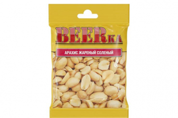 «Beerka», арахис жареный, солёный, 30 г