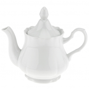 Чайник заварочный фарфоровый 800мл, h12,9см, форма 