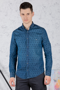 рубашка 
17.2460-KAHVE