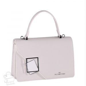 Сумка женская кожаная 1918Y white Polina&Eiterou/30
