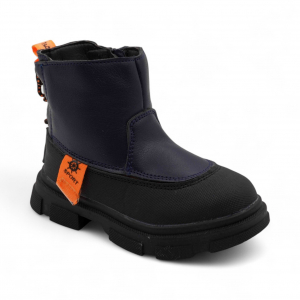 Ботинки демисезонные 5921-5В черно синие