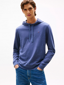 Slub Cotton Hoodie T-Shirt