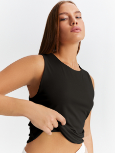 Топ базовый трикотажный