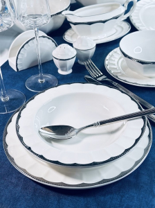 205-952 Обеденный сервиз 30пр. ИМПЕРИАЛ в под.уп.(х1)Фарфор