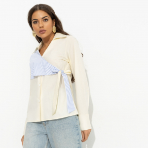 Рубашка из хлопка, Модная цель (желтая)