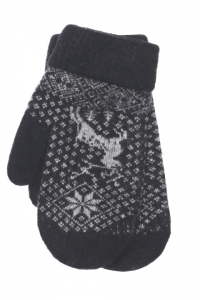 Варежки жен. Crown 13-24 узор