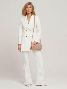 Женская кожаная сумка Richet 2919LN 757 Пудра