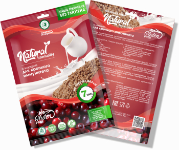 Гречневая каша "Natural Immunity" с клюквой