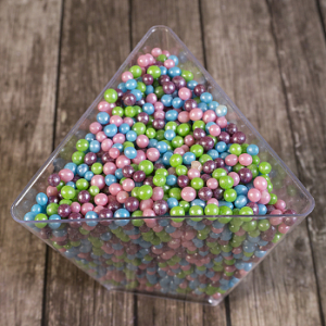 Драже рисовое в глазури Жемчуг микс 4 мм, 1 кг